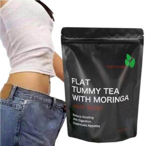 FLAT TUMMY TEA WITH MORINGA